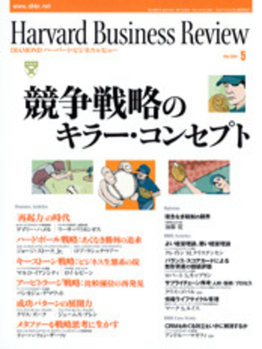 2004年5月号 競争戦略のキラー・コンセプト 表紙