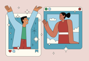 幸福感を表すとより多く売れる