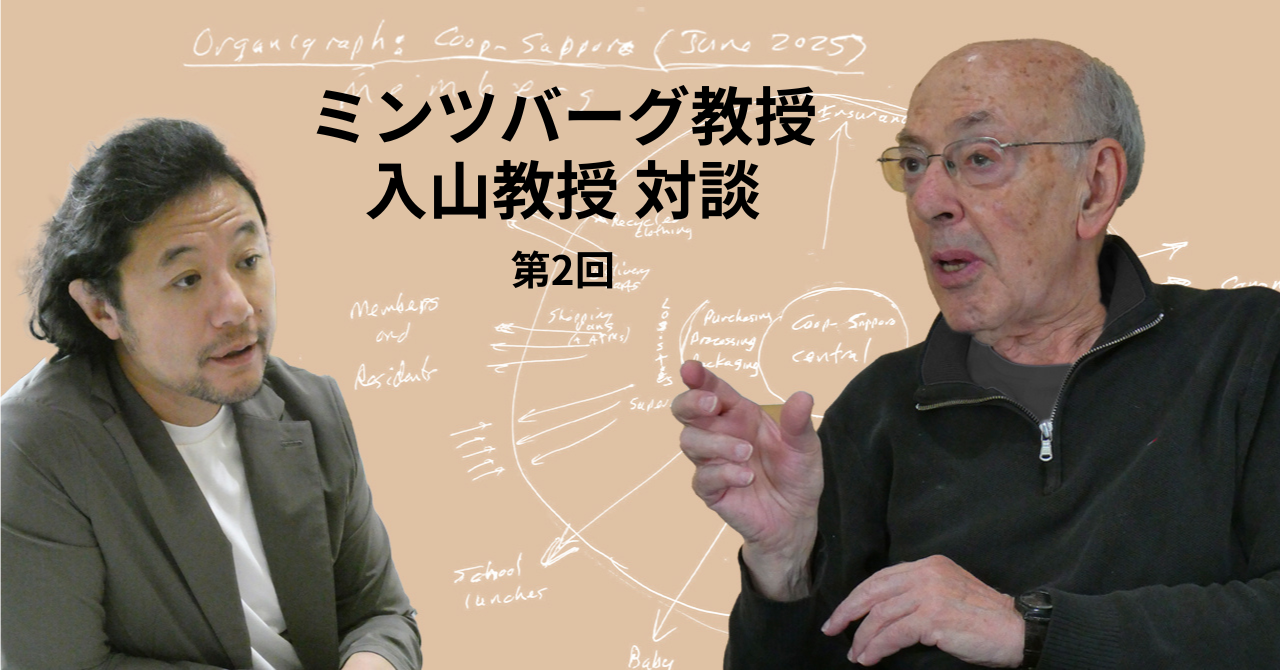 【ミンツバーグ教授が入山教授に解説】コープさっぽろのオーガニグラフ分析