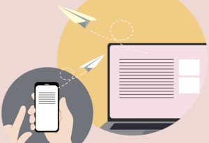 スマホで書いた紹介文は説得力に欠ける