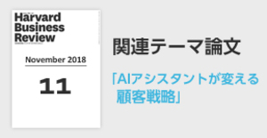 「ＡＩアシスタントが変える顧客戦略」関連論文