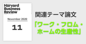 「ワーク・フロム・ホームの生産性」関連論文