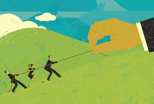 人間が機械の部品のように扱われる組織とは