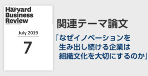 「なぜイノベーションを生み出し続ける企業は組織文化を大切にするのか」関連論文