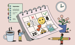 紙のカレンダーは捨てないで