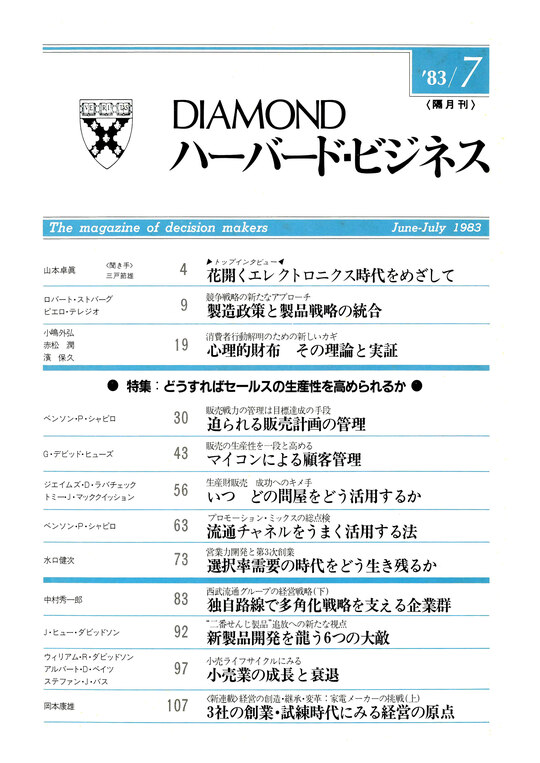 1983年7月号  表紙